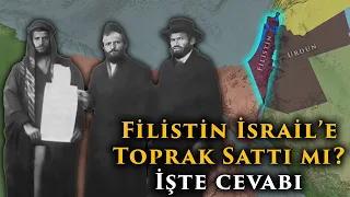 Harita Üzerinde Yıl Yıl İsrail'in Toprak Kazanımı  || Filistinliler İsrail'e Toprak Sattı mı ?