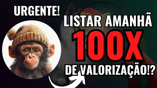 CRIPTOMOEDA MEME DA SOLANA VAI LISTAR EM 2 CORRETORAS AMANHÃ! (APE WIF HAT 100X!?) 🚀