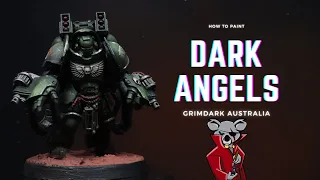 How to paint Grimdark; Dark Angels