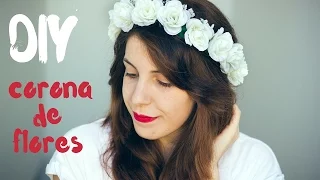 DIY | Corona de flores | Claudia Bonnin