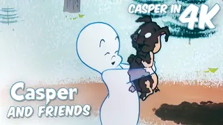 Casper's Muddy Friend 🐷| Casper and Friends in 4K | 1 Hour Compilation | Cartoon for Kids