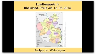 Landtagswahl Rheinland-Pfalz 2016: Die Wahlslogans im Überblick (FDP | Linke | Analyse) 3/3