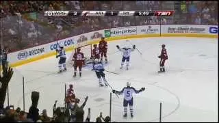 Mark Stuart 4-1 Goal vs Coyotes [October 9, 2014]