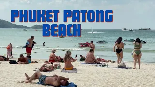 Phuket 2024 Patong Beach - Walking Tour Thailand 4K HDR