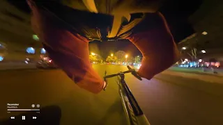 NIGHT FUN - Full send / Street cycling / Urban / Speed / Road bike / Gravel / POV / Traffic / Ride