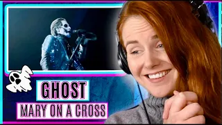 Vocal Coach reacts to Ghost - Mary On A Cross (Live In Tampa 2022)