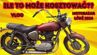 Junak M10 znaleziony w Kurniku :) Moto Bazar Łódź 2024 VLOG 4/6