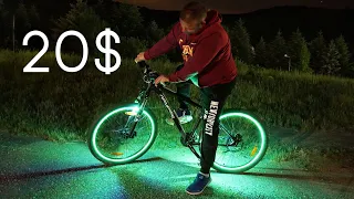 Upgrading my DIY bike wheel lights hack