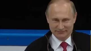 Путин вручил кубок ЧМ 2016 по хоккею сборной Канады