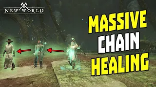 GIRTHY Chain Healer Build - NEW Potential 1.3 META Healer  Build? - New World