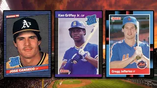 Top 50 Highest Selling 1980s Baseball Cards!