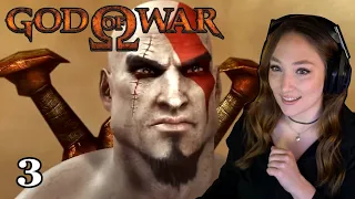 God of War 1 HD - FIRST Playthrough [Part 3] (PS5)