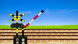 Railroad Crossing Cartoon #2 | Fumikiri Toy