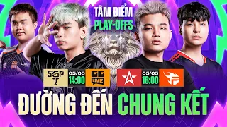 ĐƯỜNG ĐẾN CHUNG KẾT - SGP vs GGL | 1S vs FPT | TÂM ĐIỂM VÒNG PLAY-OFFS | ĐTDV MÙA XUÂN 2024