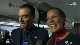 Cile, Papa Francesco sposa una coppia a bordo dell'aereo per Iquique