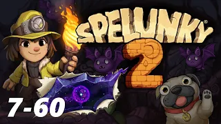 Spelunky 2 - Daily Challenge - 2023-10-14 (7-60 Jungle-Temple/Duat route)