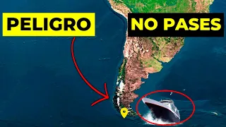 🔴 PELIGRO - ¿Por qué los barcos 🚢 NO DEBERÍAN pasar por "debajo" de Sudamérica?