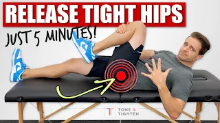 Release Your Tight Hips In Just 5 Minutes