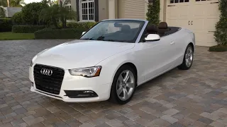 2014 Audi A5 2.0T quattro is the Best 4 Seat Convertible from the Most Complicated Car Company