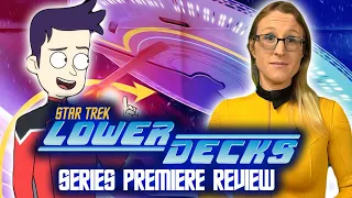 Star Trek Lower Decks Series Premiere Review | "Second Contact"