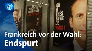 Frankreich vor der Wahl: Endspurt in einem engen Wahlkampf