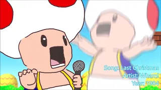 toad sings last christmas