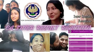 CA Inter Result Reaction🔥 | Feeling after becoming CA 🔥🔥 |  Feeling after Cracking CA exam ❤💥