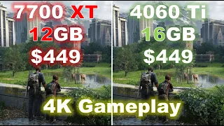 RX 7700 XT vs RTX 4060 Ti 16GB | Can We Do Gaming at 4K?