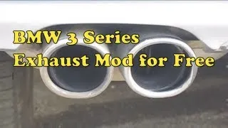 BMW FREE Exhaust Mod. MillerTimeBMW DIY 15