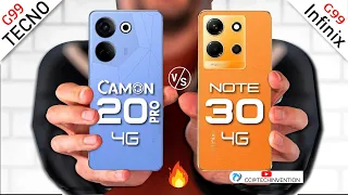 Tecno Camon 20 pro 4G vs Infinix Note 30  4G #antutu #camon20pro #note30