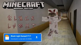 BLACK LIGHT HORROR MAP (ENDING) | MCPE 1.20+