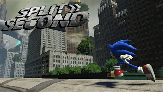 Sonic Unleashed: Cinematic Action Movie Edition - Gameplay with Split/Second Music