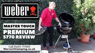 Weber Master Touch Premium GBS E-5770 Charcoal BBQ Grill Review