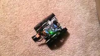 My Robot Driving in Circles