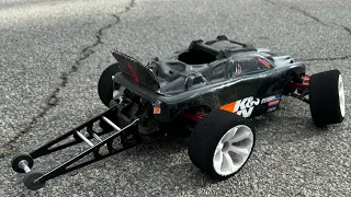 Scary😱 fast Traxxas Ruster 2wd on 3s
