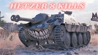 Jagdpanzer 38(t) Hetzer 8 Kills 2.7K Damage  &  Hetzer 3K Dmg  World of Tanks Replays 4K