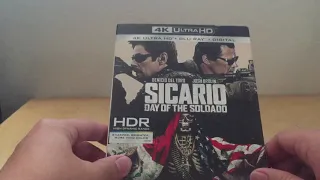 Sicario: Day Of The Soldado 4KUltraHD Blu Ray Unboxing