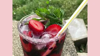 VERY BERRY MOJITO & BERRY LEMONADE- SUMMER SEASON DRINK 🍹