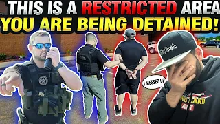Deputy Sheriff Detains Journalist For Entering Into Restricted Area Of Correctional Facility!