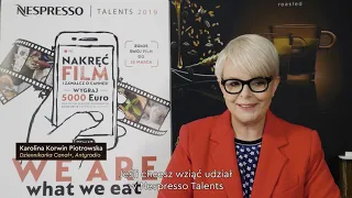 Nespresso Talents 2019 - Karolina Korwin Piotrowska 30s | PL