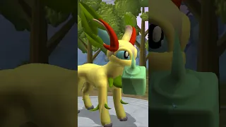 Making LEAFEON in SPORE #shorts