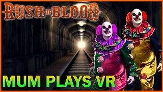 *HILARIOUS* MUM PLAYS SCARIEST CLOWN VR GAME! (Until Dawn: Rush of Blood)