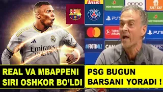 REAL VA MBAPPE SIRI OSHKOR, ENRIKE BARSANI TOR-MOR QILAMIZ, RONALDO YANA ADOLATSIZLIK, PSG BARSA VA