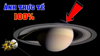 Cassini và những hình ảnh thực tế về Sao Thổ | Khoa học vũ trụ - Top thú vị |