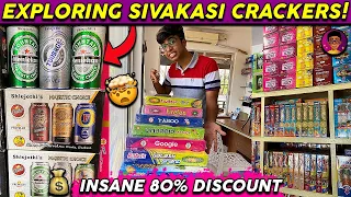 VERA MAARI 80% DISCOUNT on Sivakasi Crackers🧨🥳 - Robo Fireworks | Idris Explores