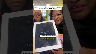 I fixed her #ipad but Her Voice cracked at the end 😭🤣 #shorts #apple #iphone #ios #android #fyp