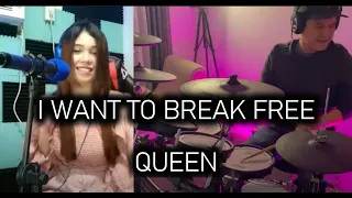 I Want to Break Free - Queen - Jamming with Ms Yhuan