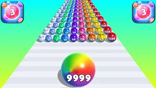 Canvas Run, Ball Merge 2048, Pop Us ​- All Levels Gameplay Android,ios Relaxing Max Update Video MJW