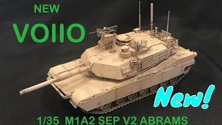 Model Build: VOIIO M1A2 SEP V2 American Tank  - 1/35 Scale