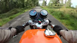 Laverda 750 SF2, push moraine ride